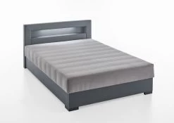 Relita Boxbett MINA Mit LED & USB, Polsterbett Grau 140 X 200 Cm -Paulmann Store XB45124129 B140 11 1280x1280