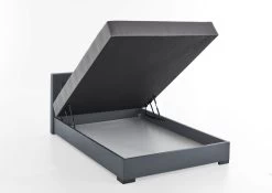 Relita Boxbett MINA Mit LED & USB, Polsterbett Grau 140 X 200 Cm -Paulmann Store XB45124129 B140 14 1280x1280