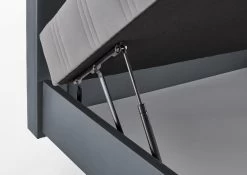 Relita Boxbett MINA Mit LED & USB, Polsterbett Grau 140 X 200 Cm -Paulmann Store XB45124129 B140 16 1280x1280