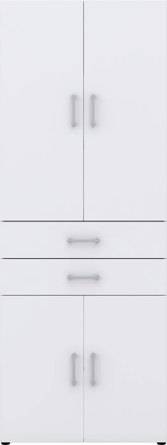 Aktenschrank Direct Weiß Front Weiß 6 Ordnerhöhen 4 Türig 2 SK 5 Aktenschrank Direct Weiß Front Weiß 6 Ordnerhöhen 4 Türig 2 SK – Bild 3