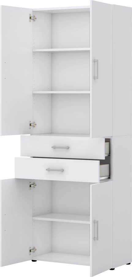 Aktenschrank Direct Weiß Front Weiß 6 Ordnerhöhen 4 Türig 2 SK 4 Aktenschrank Direct Weiß Front Weiß 6 Ordnerhöhen 4 Türig 2 SK – Bild 2