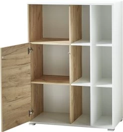 Livingruhm Aktenschrank Eiche Dekor 120 Cm Hoch Weiß -Paulmann Store aktenschrank leo weiss eiche dekor 120cm hoch 1291565 11557 1280x1280