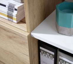 Livingruhm Aktenschrank Eiche Dekor 120 Cm Hoch Weiß -Paulmann Store aktenschrank leo weiss eiche dekor 120cm hoch 1291568 11557 1280x1280