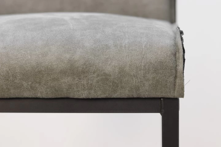 Barhocker Kansas - Stier Leder Grau Von HenkSchram 6 Barhocker Kansas - Stier Leder Grau Von HenkSchram – Bild 4