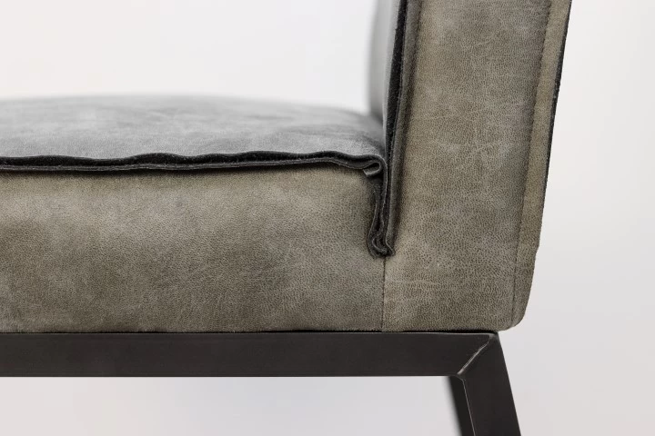 Barhocker Kansas - Stier Leder Grau Von HenkSchram 7 Barhocker Kansas - Stier Leder Grau Von HenkSchram – Bild 5