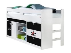 Relita Piraten Hochbett Bonny 90 X 200 Cm Funktionsbett Inkl. Rollrost -Paulmann Store bett bonny 90x200 cm funktionsbett hochbett pirat inkl rollrost 61 060 5 IKzi 1280x1280