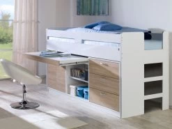 Relita Hochbett Bonny 90 X 200 Cm Sonoma Funktionsbett Inkl. Rollrost