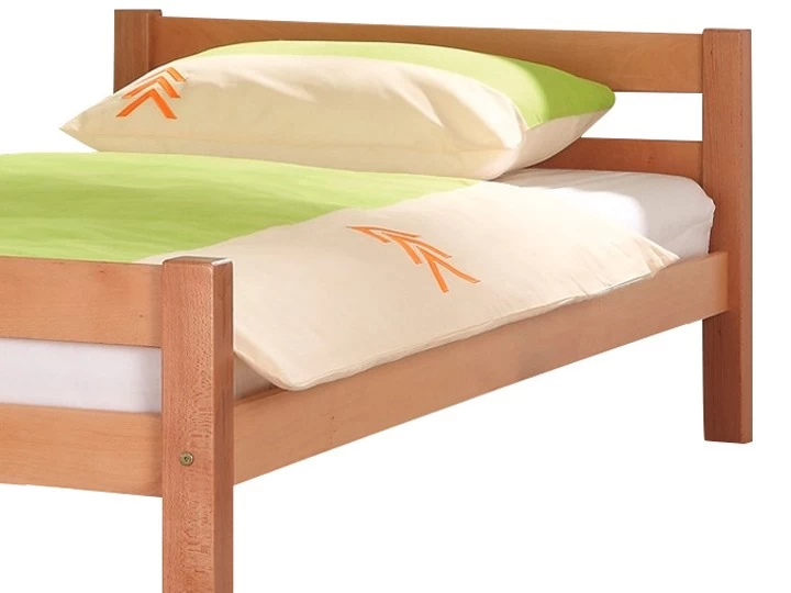 Relita Bett Helga 90 X 200 Cm Einzelbett Buche Massiv Natur Inkl. Rollrost 5 Relita Bett Helga 90 X 200 Cm Einzelbett Buche Massiv Natur Inkl. Rollrost – Bild 3