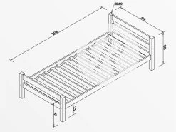 Relita Bett Helga 90 X 200 Cm Einzelbett Buche Massiv Weiß Inkl. Rollrost -Paulmann Store bett helga 90 x 200cm einzelbett buche massiv weib inkl rollrost 61 024 2 Wdk8 1280x1280