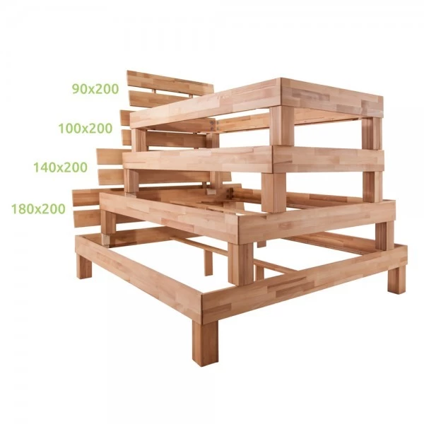 Relita Futonbett Julia 90 X 200 Cm Buche Massiv Geölt 6 Relita Futonbett Julia 90 X 200 Cm Buche Massiv Geölt – Bild 4