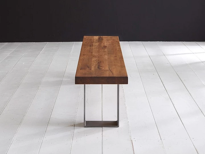 Bodahl Houston Sitzbank Eiche Massiv & Eisen 5 Bodahl Houston Sitzbank Eiche Massiv & Eisen – Bild 3