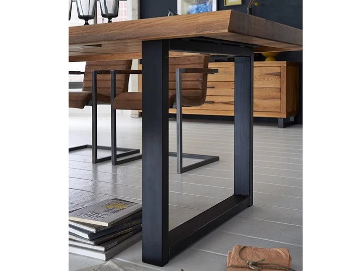 Bodahl Nature Esstisch Eiche Massiv Kufengestell 5 Bodahl Nature Esstisch Eiche Massiv Kufengestell – Bild 3