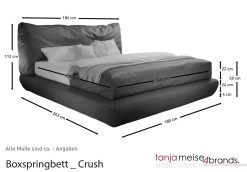 Boxspringbett Crush 160 X 200cm Anthrazit By Tanja Meise 9 Boxspringbett Crush 160 X 200cm Anthrazit By Tanja Meise -Paulmann Store boxspringbett crush 160x200cm anthrazit by tanja meise 12242 GwKD 1280x1280