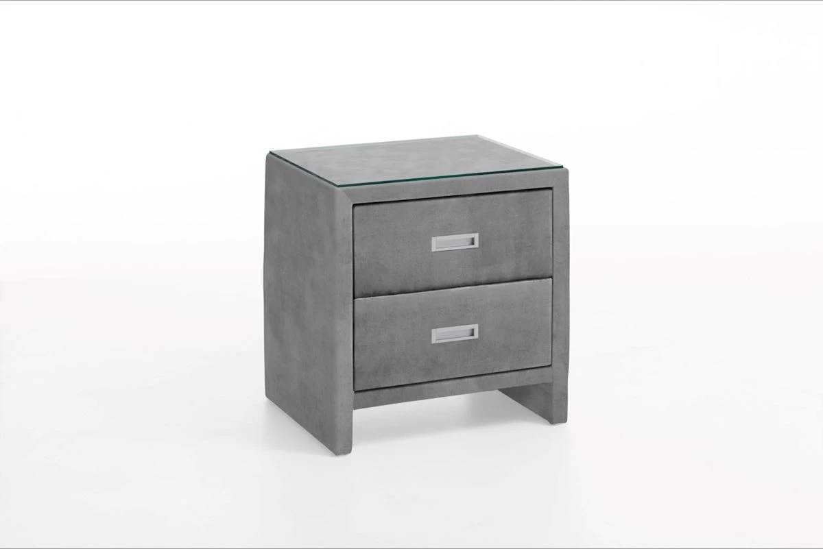 Relita Boxspringbett Laura 180 X 200 Cm Grau Mit Topper + Schubladen 8 Relita Boxspringbett Laura 180 X 200 Cm Grau Mit Topper + Schubladen – Bild 6