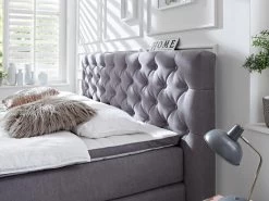 Relita Boxspringbett Laura 180 X 200 Cm Grau Mit Topper + Schubladen 11 Relita Boxspringbett Laura 180 X 200 Cm Grau Mit Topper + Schubladen -Paulmann Store boxspringbett laura 180x200 cm grau mit topper schubladen 12255 keRy 1280x1280