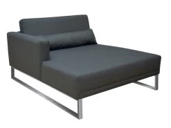 Livingruhm Bari Garten Chaiselounge Links Silvertex