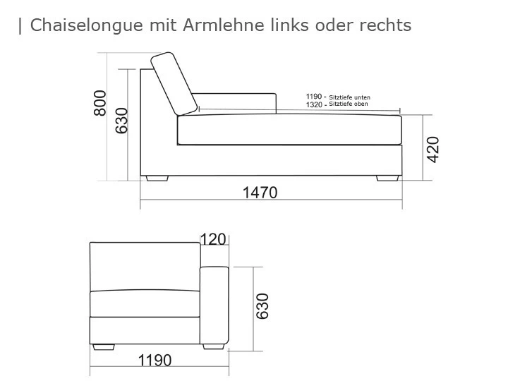 Livingruhm Bari Garten Chaiselounge Rechts Silvertex 4 Livingruhm Bari Garten Chaiselounge Rechts Silvertex – Bild 2