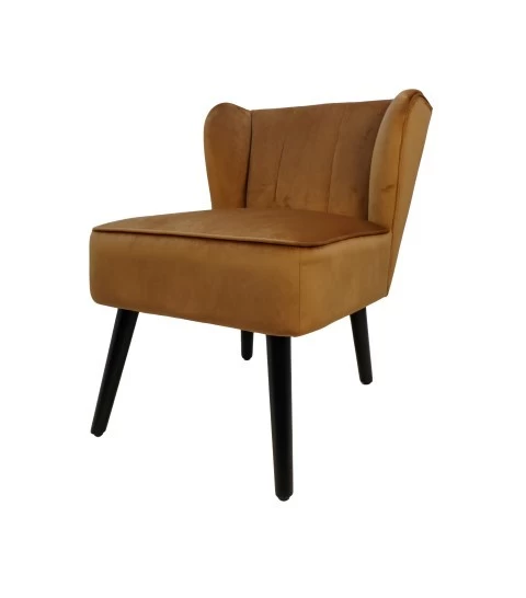 Henk Schram Cocktailsessel Estelle Samt Gold 4 Henk Schram Cocktailsessel Estelle Samt Gold – Bild 2