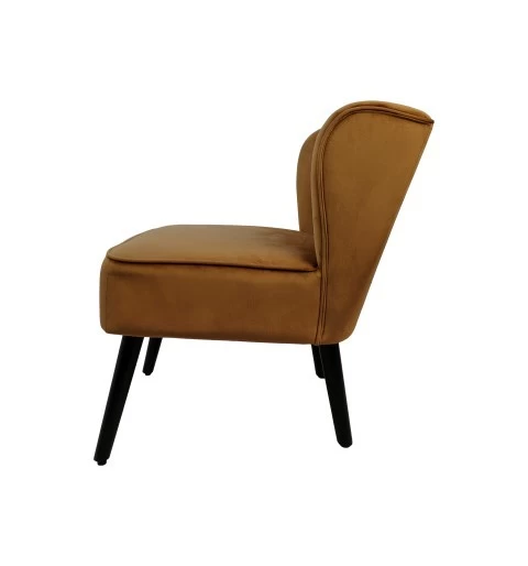 Henk Schram Cocktailsessel Estelle Samt Gold 5 Henk Schram Cocktailsessel Estelle Samt Gold – Bild 3