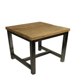 Couchtisch Hunter 55x55cm Teakholz Von HenkSchram