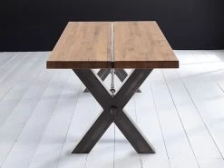 Bodahl Design Esstisch Kansas Eiche Massivholz Mit Stahlgestell -Paulmann Store design esstisch massivholztisch kansas eiche stahlgestell von 53 008 s06p 1280x1280