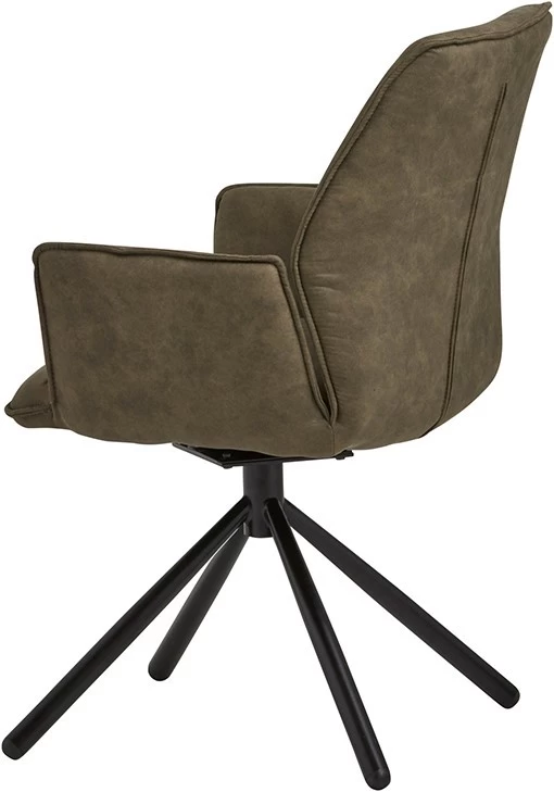 Design Esszimmerstuhl Quattro 2er-Set Drehbar 4 Design Esszimmerstuhl Quattro 2er-Set Drehbar – Bild 2