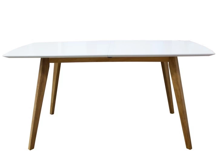 Livingruhm Esstisch Bess Ausziehbar Eiche & Weiß 160/205/250 X 95 Cm 4 Livingruhm Esstisch Bess Ausziehbar Eiche & Weiß 160/205/250 X 95 Cm – Bild 2