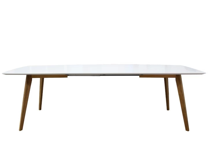 Livingruhm Esstisch Bess Ausziehbar Eiche & Weiß 160/205/250 X 95 Cm 3 Livingruhm Esstisch Bess Ausziehbar Eiche & Weiß 160/205/250 X 95 Cm