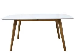 Livingruhm Esstisch Bess Ausziehbar Eiche & Weiß 160/205 X 95 Cm -Paulmann Store esstisch bess ausziehbar eiche weib 160 205x95cm tenzo 1 75 245 1 TRkW 1280x1280
