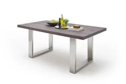 MCA Furniture Castello Esstisch Eiche Massiv 200 X 100 Cm -Paulmann Store esstisch design massivholztisch castello eiche 200x100cm edelstahl 11055 ppJA 1280x1280