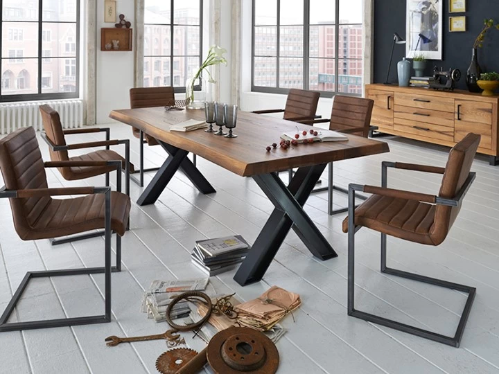 Bodahl Esstisch Nature Eiche Massiv X Gestell 3 Bodahl Esstisch Nature Eiche Massiv X Gestell