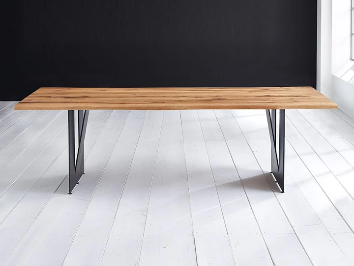 Esstisch Eiche Massiv Bodahl Concept 4 You Steven Metall Gestell 4 Esstisch Eiche Massiv Bodahl Concept 4 You Steven Metall Gestell – Bild 2