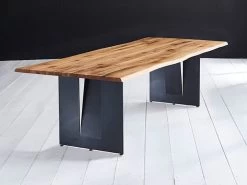 Titelseite 9 Esstisch Eiche Massiv Bodahl Concept 4 You Steven Metall Gestell