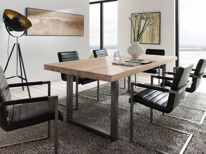 Bodahl Concept 4 You Esstisch Manhattan Eiche Massiv Stahlgestell 3 Bodahl Concept 4 You Esstisch Manhattan Eiche Massiv Stahlgestell