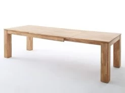 MCA Furniture Esstisch Massiv Nantes Ausziehbar Wildeiche Massiv 160 - 240x90 Cm