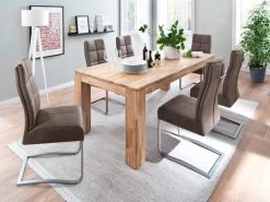 MCA Furniture Nantes Esstisch Massiv Ausziehbar 200/280 X 100 Cm