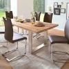 MCA Furniture Massivholztisch Castello Eiche 240 X 100 Cm Edelstahl Gestell -Paulmann Store esstisch massivholztisch castello eiche 240x100cm edelstahl 11056 1280x1280