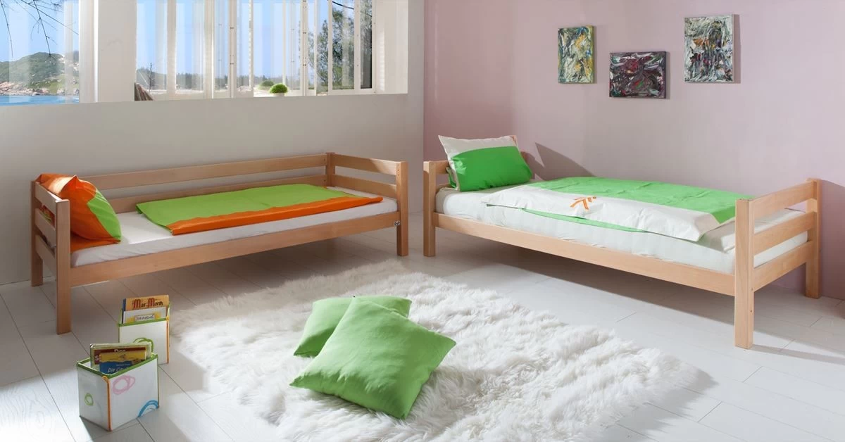 Relita Etagenbett Beni 90 X 200 Cm Kinderbett Mit Rollrost Buche Massiv Natur 5 Relita Etagenbett Beni 90 X 200 Cm Kinderbett Mit Rollrost Buche Massiv Natur – Bild 3