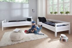 Relita Etagenbett Beni 90 X 200 Cm Buche Massiv Weiß Kinderbett Mit Rollrost -Paulmann Store etagenbett 90x200 cm beni buche massiv weiss kinderbett mit rollrost 10984 hgV0 1280x1280
