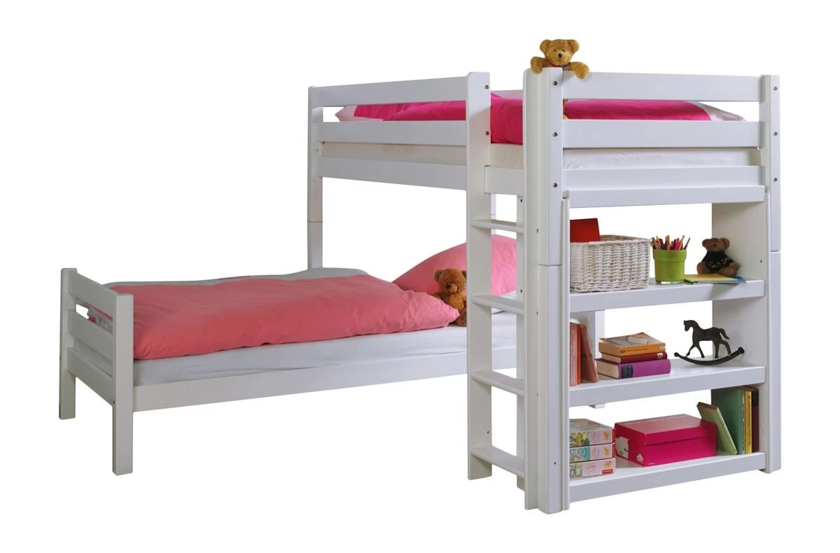 Relita Etagenbett Beni L 90 X 200 Cm Kinderbett Mit Rollrost Buche Weiß 3 Relita Etagenbett Beni L 90 X 200 Cm Kinderbett Mit Rollrost Buche Weiß
