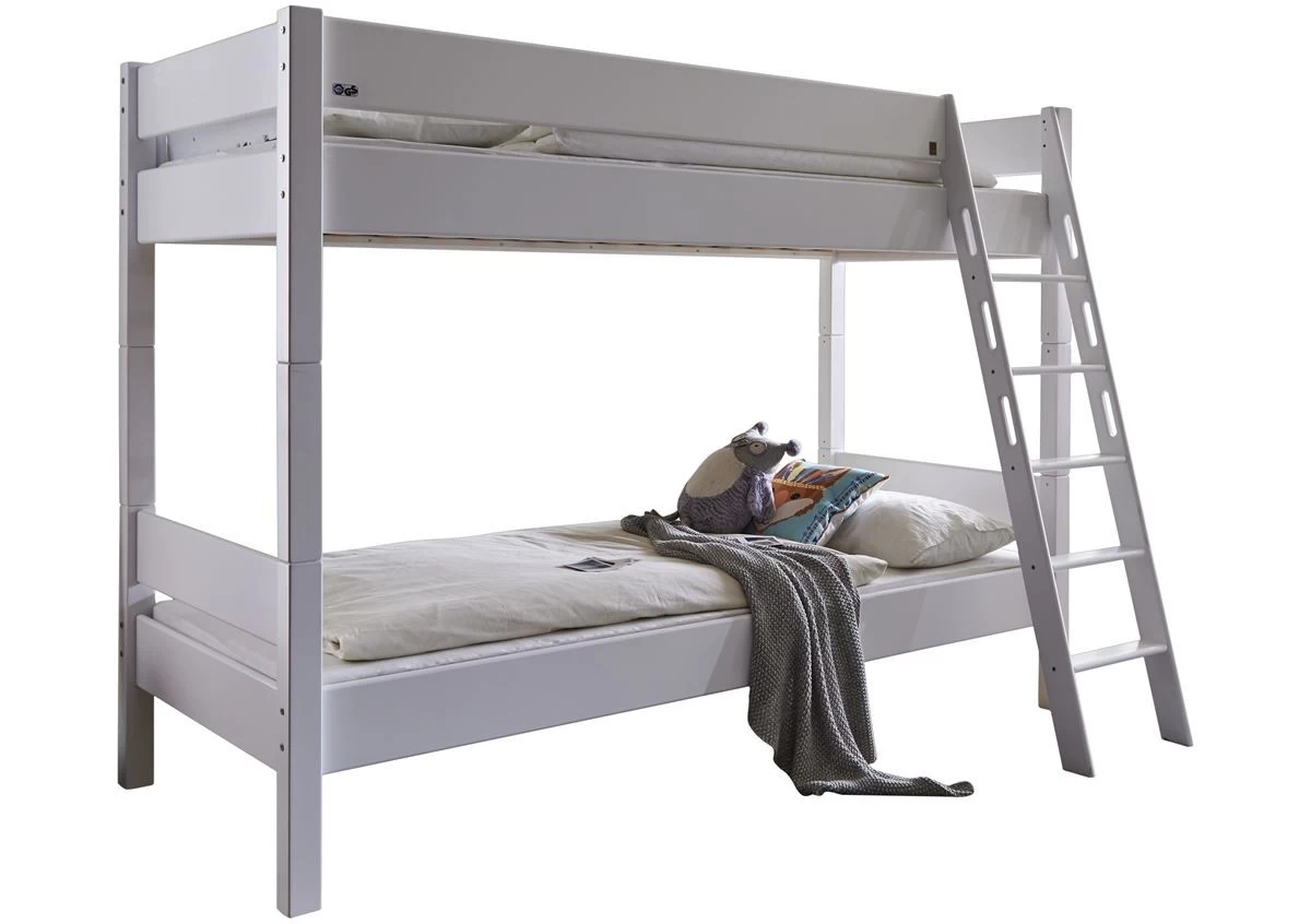 Relita Etagenbett Stefan 90 X 200 Cm Kinderbett Mit Rollrost Buche Massiv Weiß 7 Relita Etagenbett Stefan 90 X 200 Cm Kinderbett Mit Rollrost Buche Massiv Weiß – Bild 5