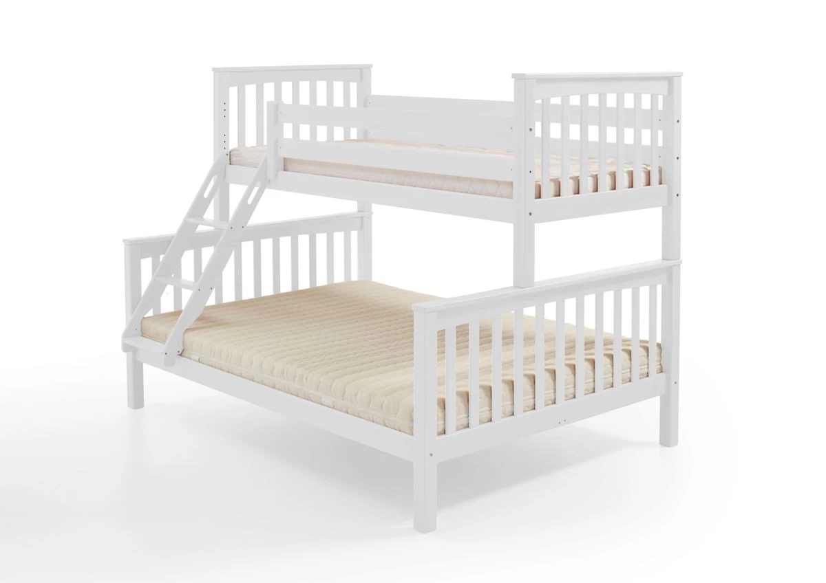 Relita Etagenbett Kick 90/140 X 200 Cm Buche Massiv Weiß 5 Relita Etagenbett Kick 90/140 X 200 Cm Buche Massiv Weiß – Bild 3