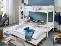 Relita Michelle Etagenbett Buche Massiv 90 X 200 Cm Weiß -Paulmann Store etagenbett michelle weib 90x200cm buche massiv kinderbett 10307 ThsB 1280x1280