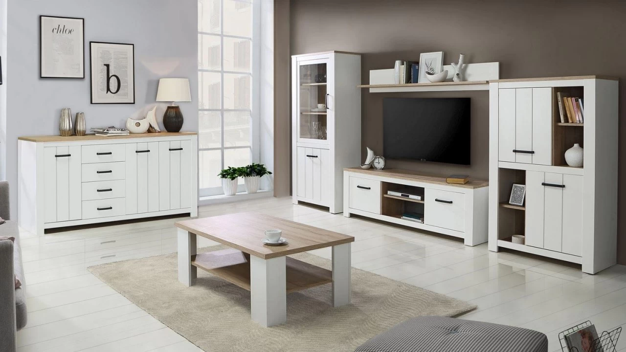 Forte Wohnwand Elara Set, 4-Teilig 7 Forte Wohnwand Elara Set, 4-Teilig – Bild 5