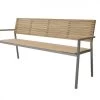 Livingruhm Garten Sitzbank Dallas 4-Sitzer Edelstahl Teak -Paulmann Store garten sitzbank dallas 4 sitzer edelstahl teak fsc 100 180 cm 12219 1280x1280