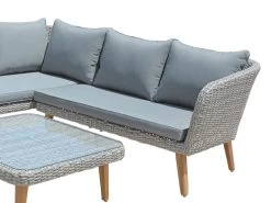 Livingruhm Gartenlounge Pamplona Alu Kunststoffgeflecht Akazie Grau FSC® -Paulmann Store gartenlounge pamplona grau alu kunststoffgeflecht akazie fsc 12182 Oka6 1280x1280