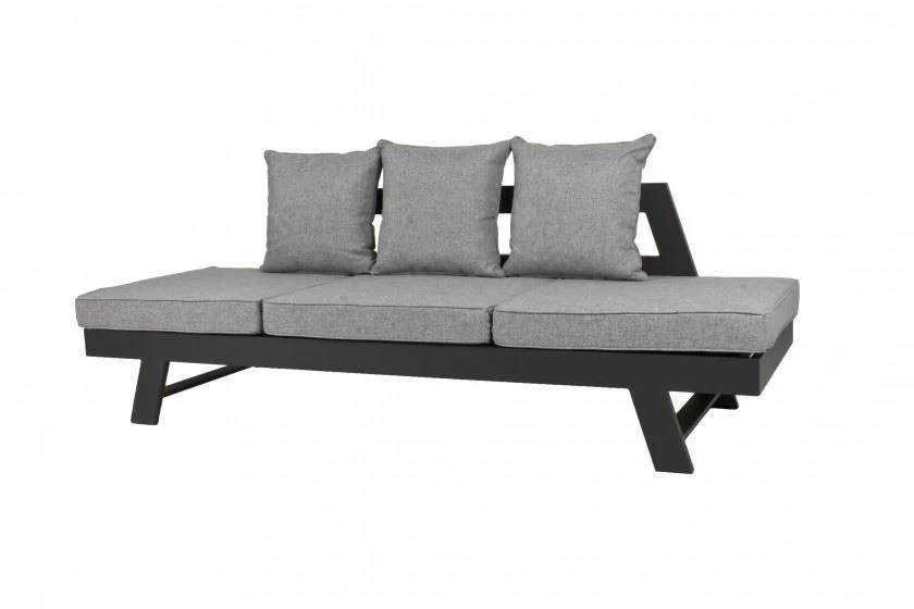 Livingruhm Donau Gartensofa 3-Sitzer Alu Anthrazit 3 Livingruhm Donau Gartensofa 3-Sitzer Alu Anthrazit