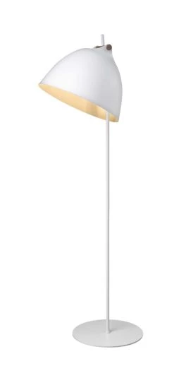 Halo Design Arhus Weiß Wood Ø40 Stehlampe