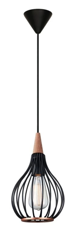 Halo Design Pendelleuchte Drops Black Ø17 Cm