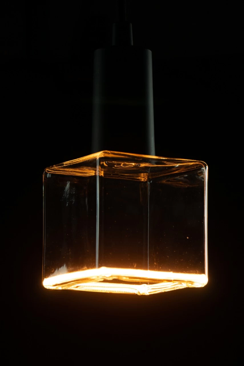 Heitronic LED Leuchtmittel Floating Cube R85 Klar E27 3 Heitronic LED Leuchtmittel Floating Cube R85 Klar E27